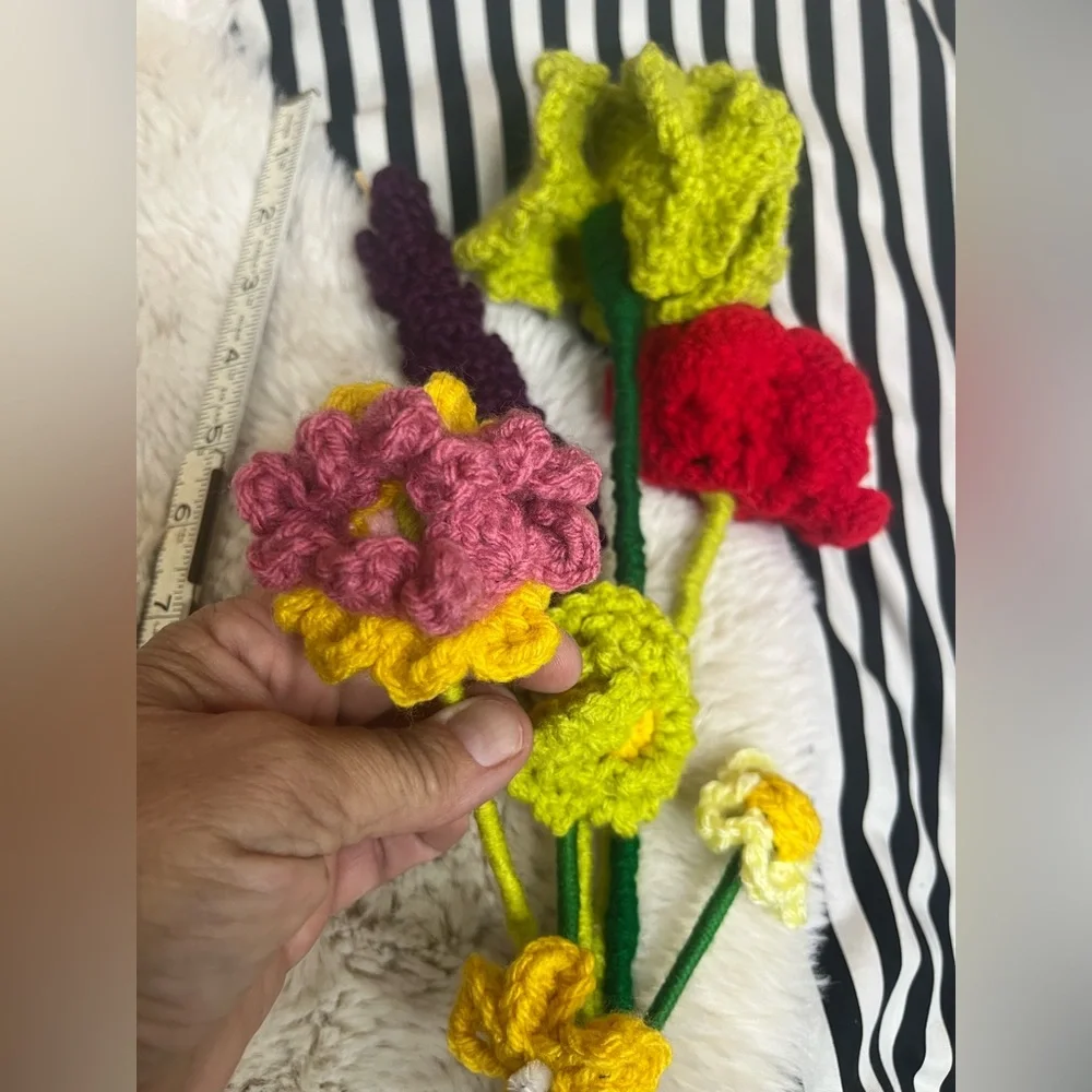 Vibrant Faux Floral Bouquet